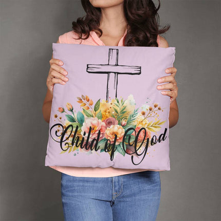 Divine Download Classic Pillow – Christian Gift for Women