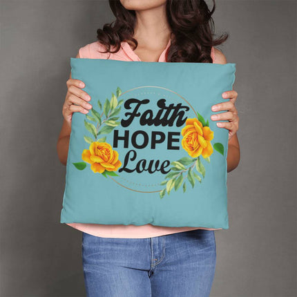 Divine Download Classic Pillow – Christian Gift for Women