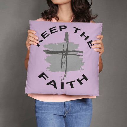 Divine Download Classic Pillow – Christian Gift for Women