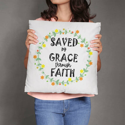 Divine Download Classic Pillow – Christian Gift for Women