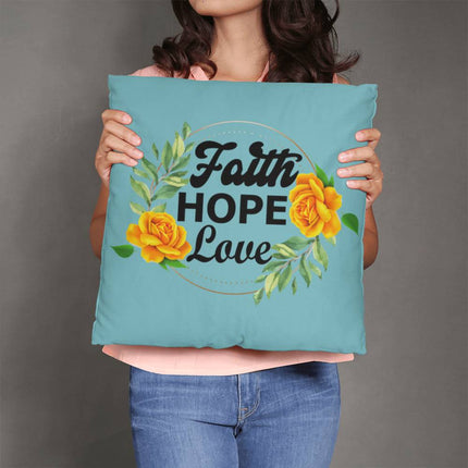 Divine Download Classic Pillow – Christian Gift for Women
