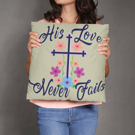 Divine Download Classic Pillow – Christian Gift for Women