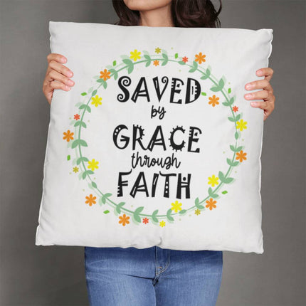Divine Download Classic Pillow – Christian Gift for Women