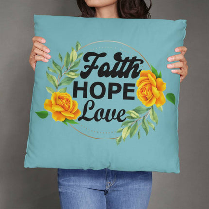 Divine Download Classic Pillow – Christian Gift for Women