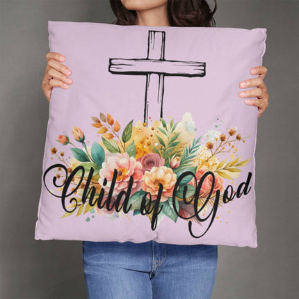 Divine Download Classic Pillow – Christian Gift for Women