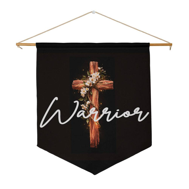 Inspiring Heart Cross Wall Pennant – Christian Gift for Women