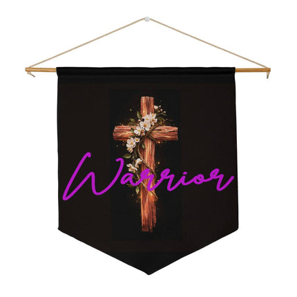 Inspiring Heart Cross Wall Pennant – Christian Gift for Women