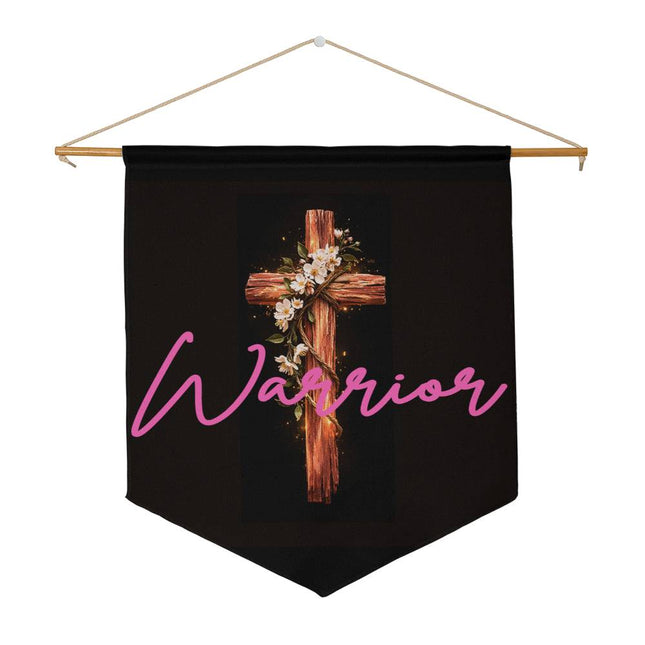 Inspiring Heart Cross Wall Pennant – Christian Gift for Women
