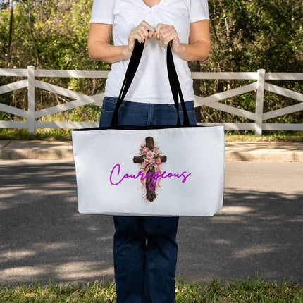 Enduring Weekender Tote – Christian Gift for Women