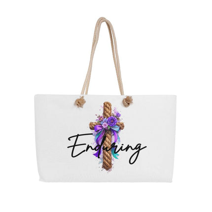 Enduring Weekender Tote – Christian Gift for Women