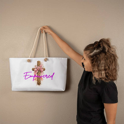 Enduring Weekender Tote – Christian Gift for Women