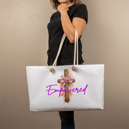 Enduring Weekender Tote – Christian Gift for Women