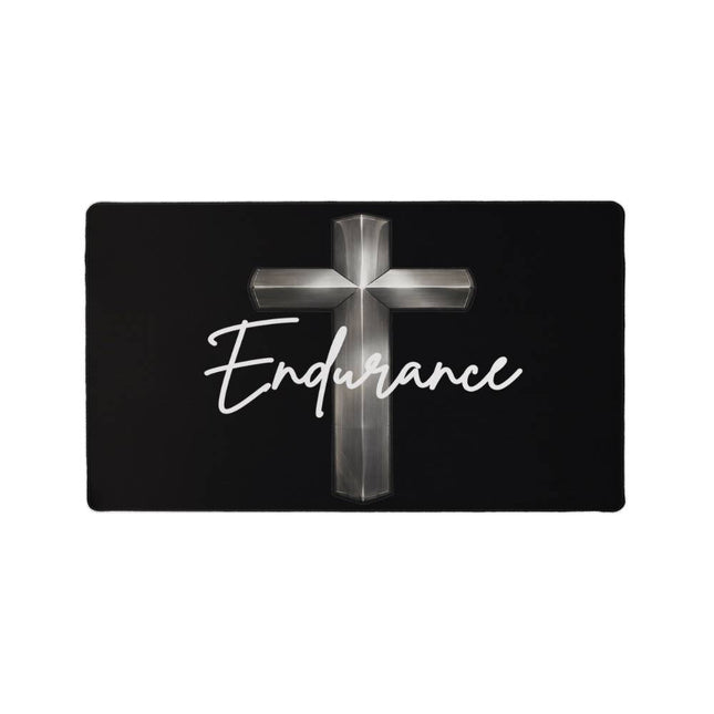 Endurance Cross Gaming Mat – Christian Gift for Men