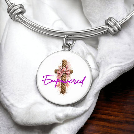 Empowered Keychain – Christian Gift for Women