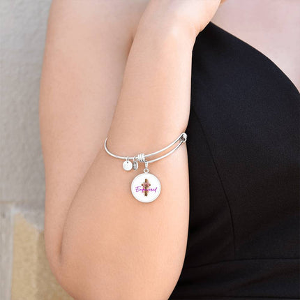 Empowered Keychain – Christian Gift for Women