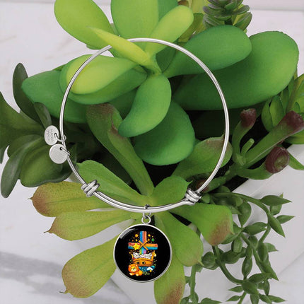 Noah's Ark Circle Bangle – Christian Gift for Kids