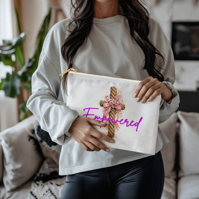Empowered Large Pouch – Christian Gift for Women