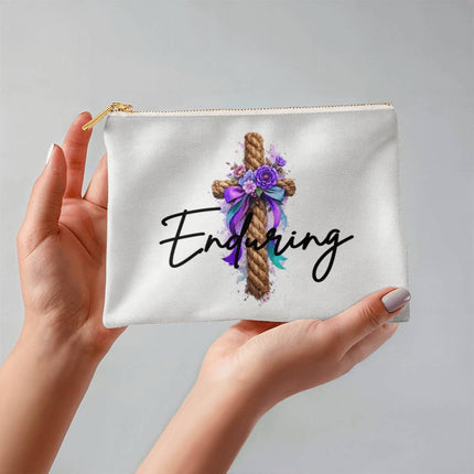 Enduring Small Pouch – Christian Gift for Women