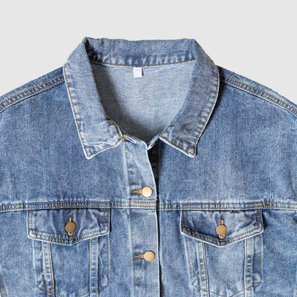 Restored Cross Denim Jacket – Christian Gift for Men