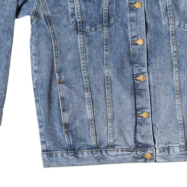 Chosen Cross Denim Jacket – Christian Gift for Men