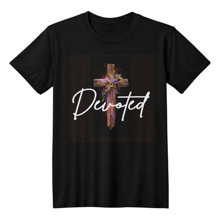Inspiring Heart Cross Unisex Jersey Tee – Christian Gift for Women