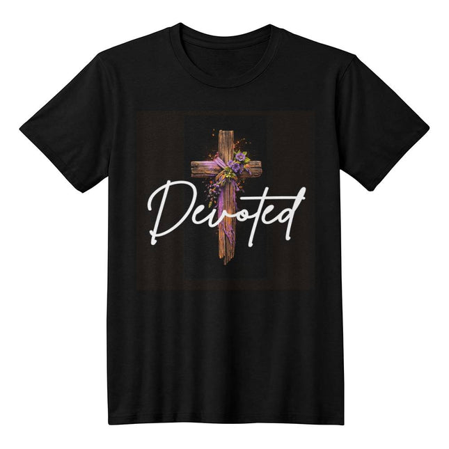 Inspiring Heart Cross Unisex Jersey Tee – Christian Gift for Women