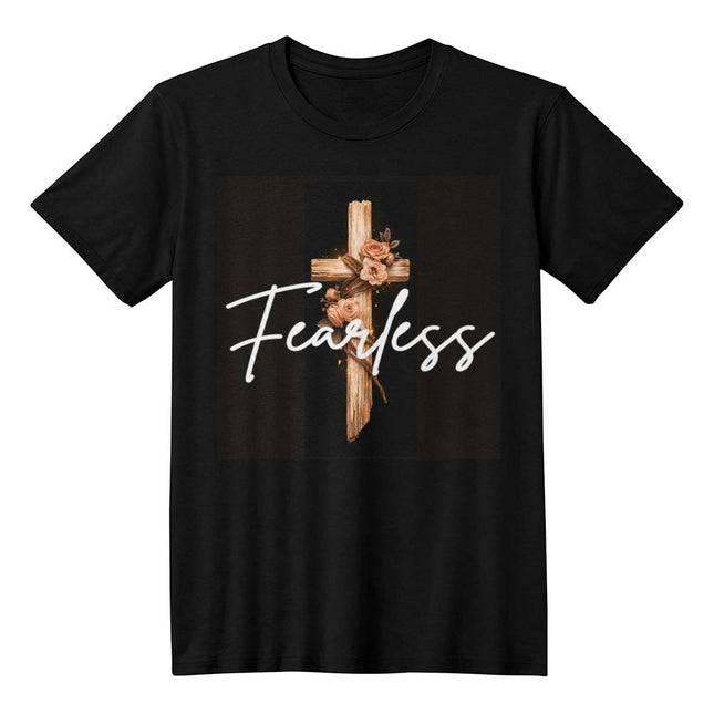 Inspiring Heart Cross Unisex Jersey Tee – Christian Gift for Women