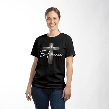 Endurance Cross T-Shirt – Christian Gift for Men