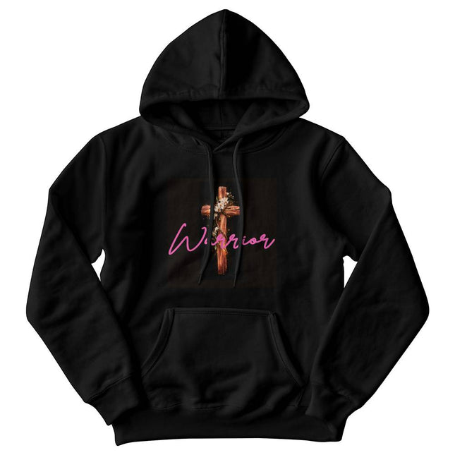 Inspiring Heart Cross Unisex Hooded Sweatshirt – Christian Gift for Women