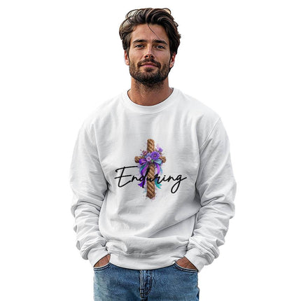 Courageous Crewneck Sweatshirt – Christian Gift for Women