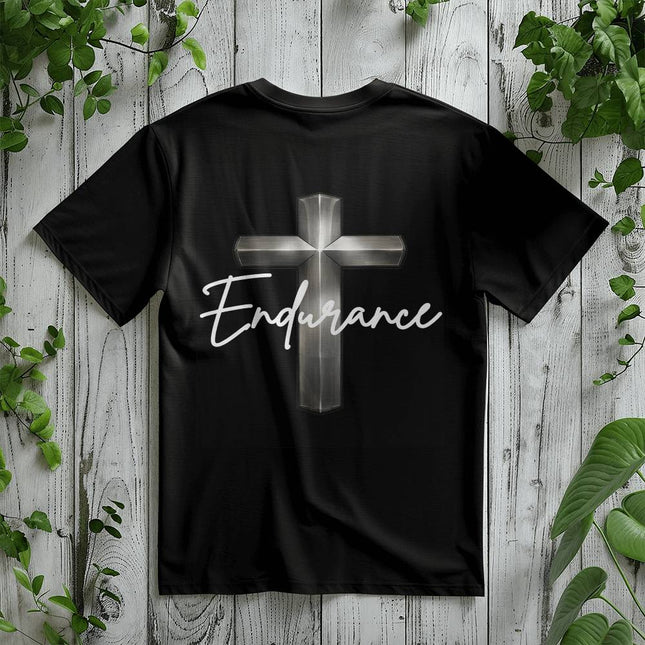 Endurance Cross Jersey Tee – Christian Gift for Men