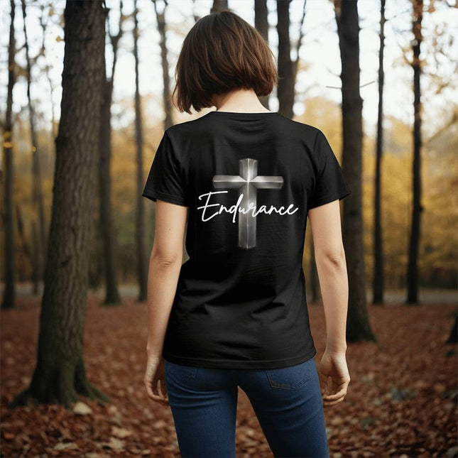 Endurance Cross Jersey Tee – Christian Gift for Men