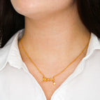 18k Yellow Gold Finish / Standard Box