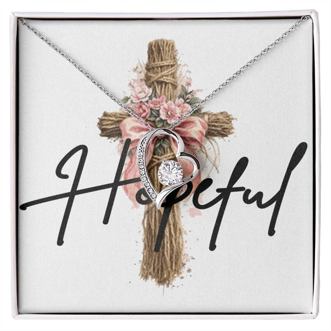 Hopeful | Christian Forever Love Necklace | Gift for Her