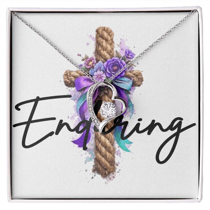 Enduring | Christian Forever Love Necklace | Gift for Her