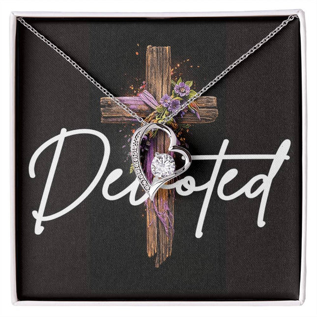 Devoted | Christian Forever Love Necklace | Gift for Her