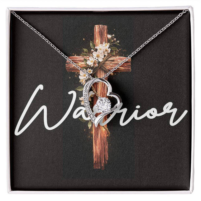Warrior | Christian Forever Love Necklace | Gift for Her