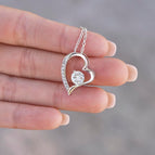 14k White Gold Finish / Standard Box