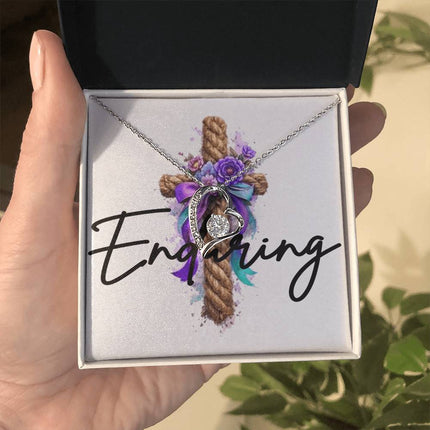 Enduring | Christian Forever Love Necklace | Gift for Her