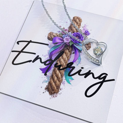 Enduring | Christian Forever Love Necklace | Gift for Her