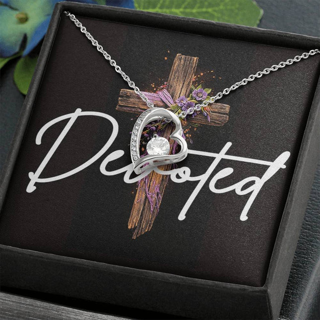 Devoted | Christian Forever Love Necklace | Gift for Her