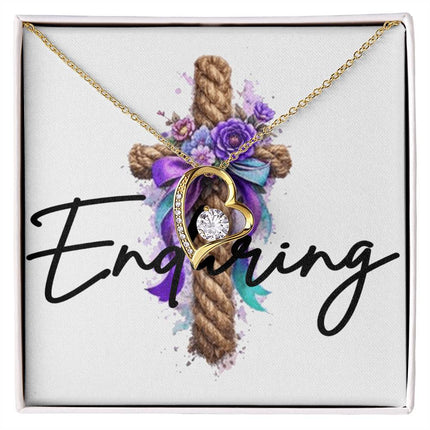 Enduring | Christian Forever Love Necklace | Gift for Her