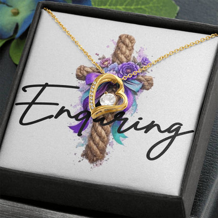 Enduring | Christian Forever Love Necklace | Gift for Her
