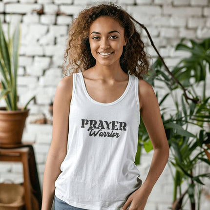 Prayer Warrior Tank Top | Christian Faith Shirt