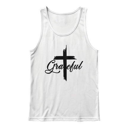Grateful Cross Tank Top | Christian Faith Shirt