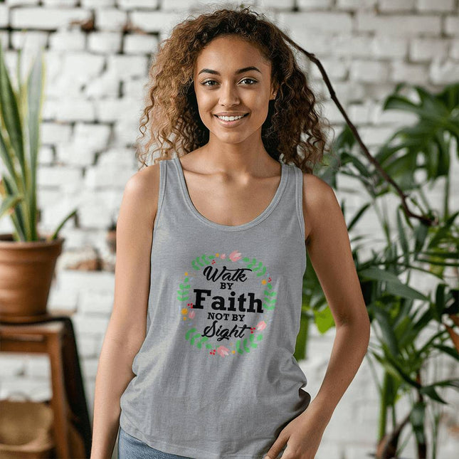 Walk by Faith Not by Sight T-Shirt – Christian Gift for Women