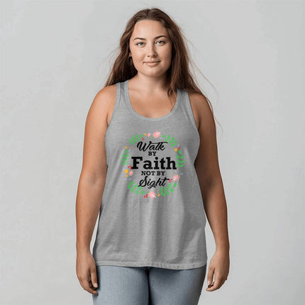 Walk by Faith Not by Sight T-Shirt – Christian Gift for Women