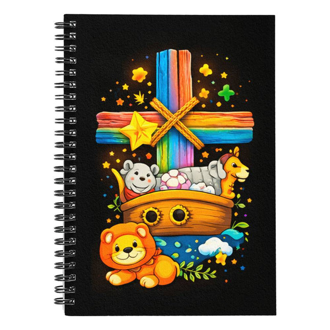 Jesus With the Sheep Spiral Notebook – Christian Gift for Kids