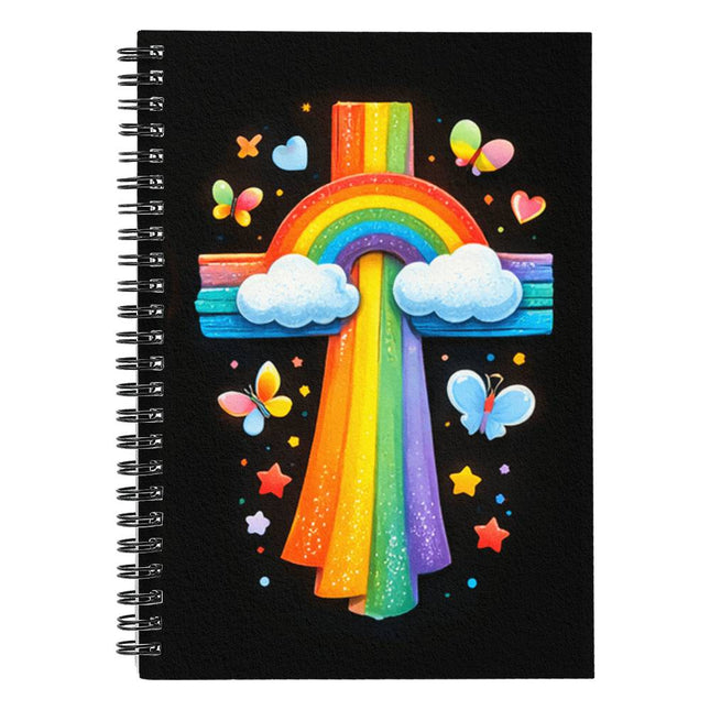 Jesus With the Sheep Spiral Notebook – Christian Gift for Kids