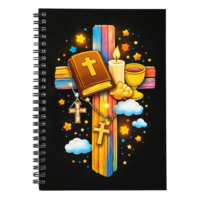 Jesus With the Sheep Spiral Notebook – Christian Gift for Kids